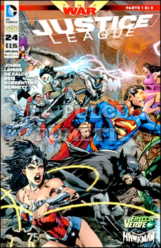 JUSTICE LEAGUE # 24 - TRINITY WAR PARTE 1 ( DI 5 )